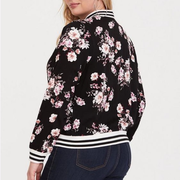 Twill Print Bomber - Picture 4 of 4